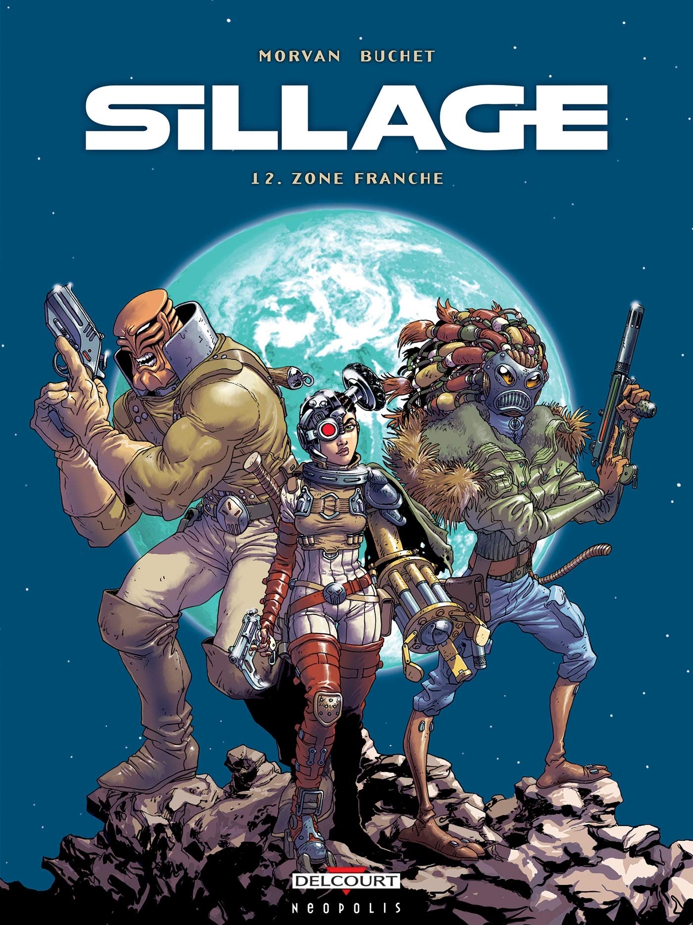 Zone franche - Série Sillage par Jean David Morvan et Philippe Buchet - Couverture