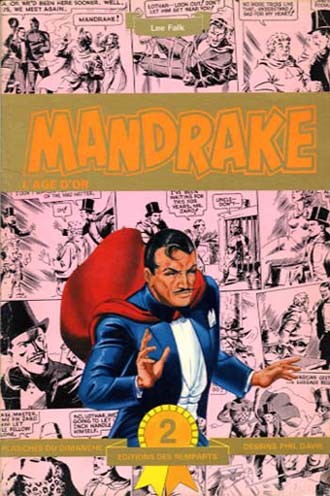 Mandrake - L'Âge d'or 2 - Série Mandrake - L'Âge d'or par Lee Falk et Phil Davis - Couverture