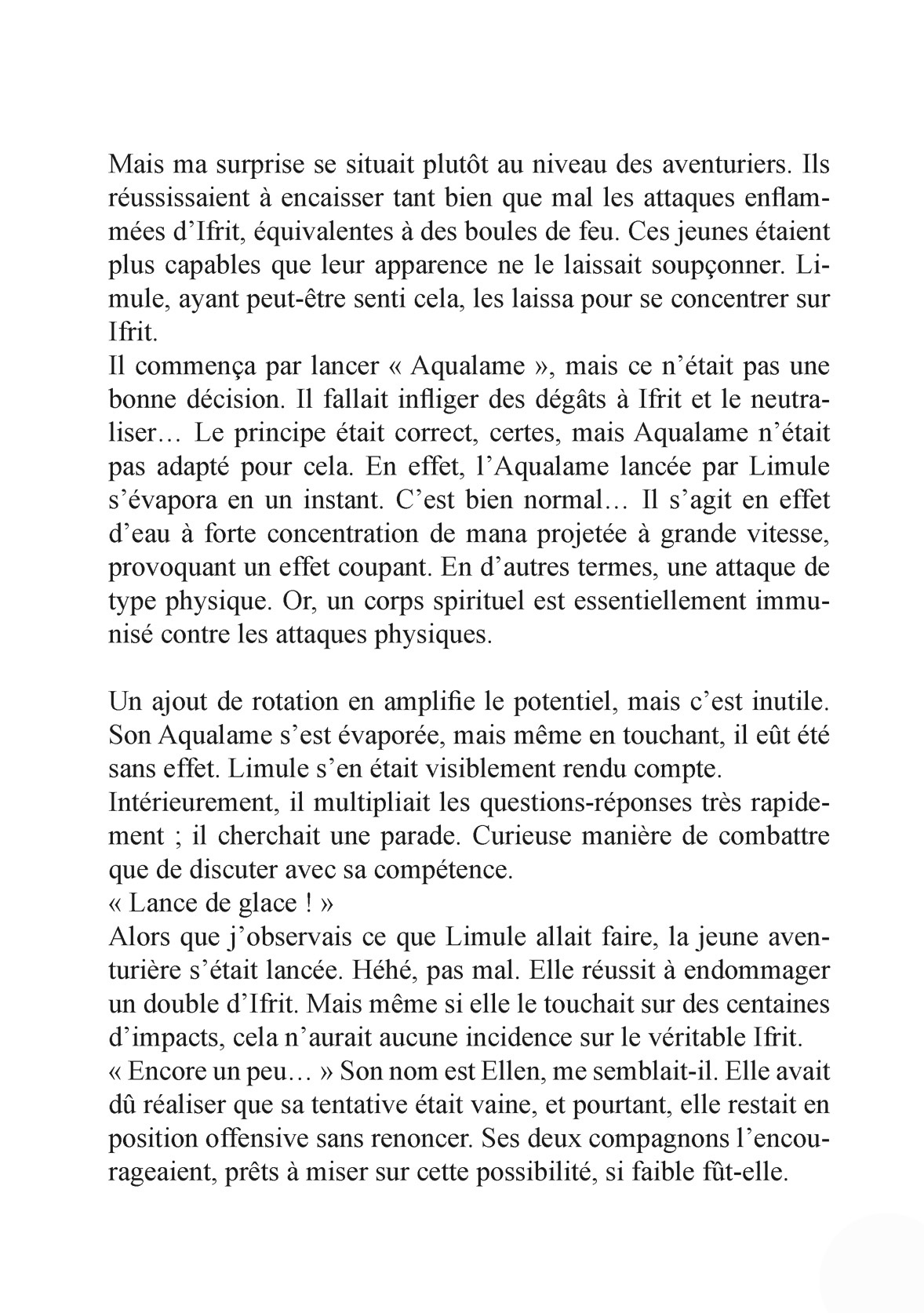 Moi, quand je me réincarne en Slime - Novel 2 - Extrait 1