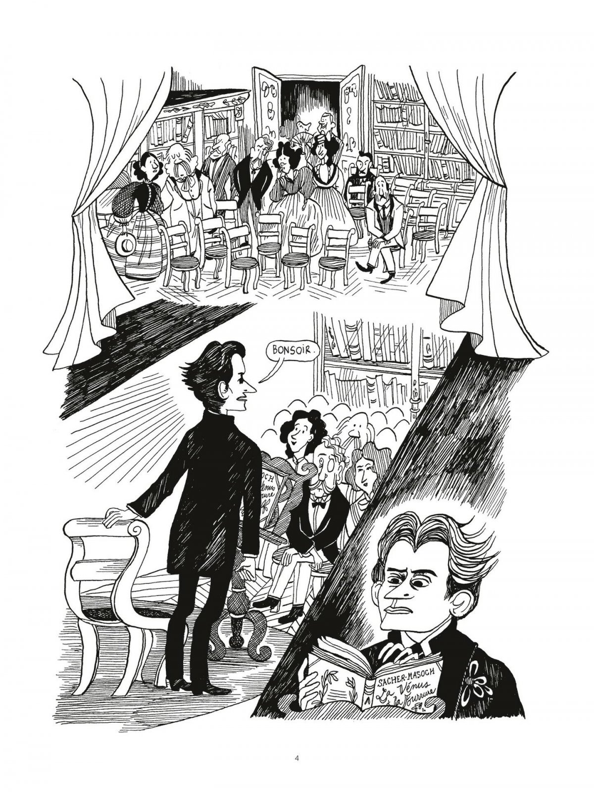 Homme à la fourrure (L') - Extrait 1