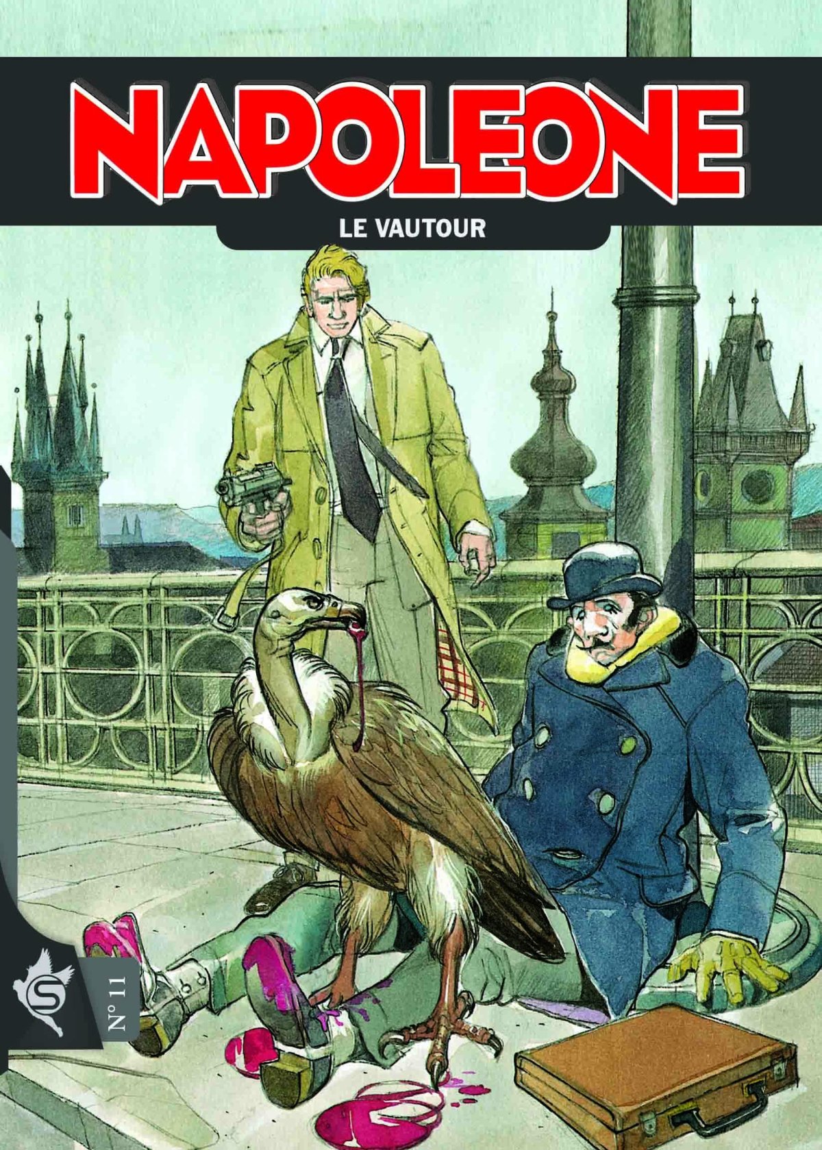 Vautour (Le) - Série Napoleone par Carlo Ambrosini et Claudio Piccoli - Couverture