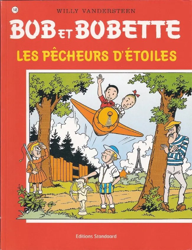 Pêcheurs d'étoiles (Les) - Série Bob et Bobette par Willy Vandersteen - Couverture