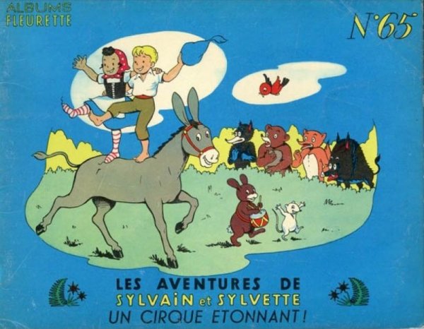 Cirque étonnant (Un) - Série Sylvain et Sylvette par Claude Dubois - Couverture