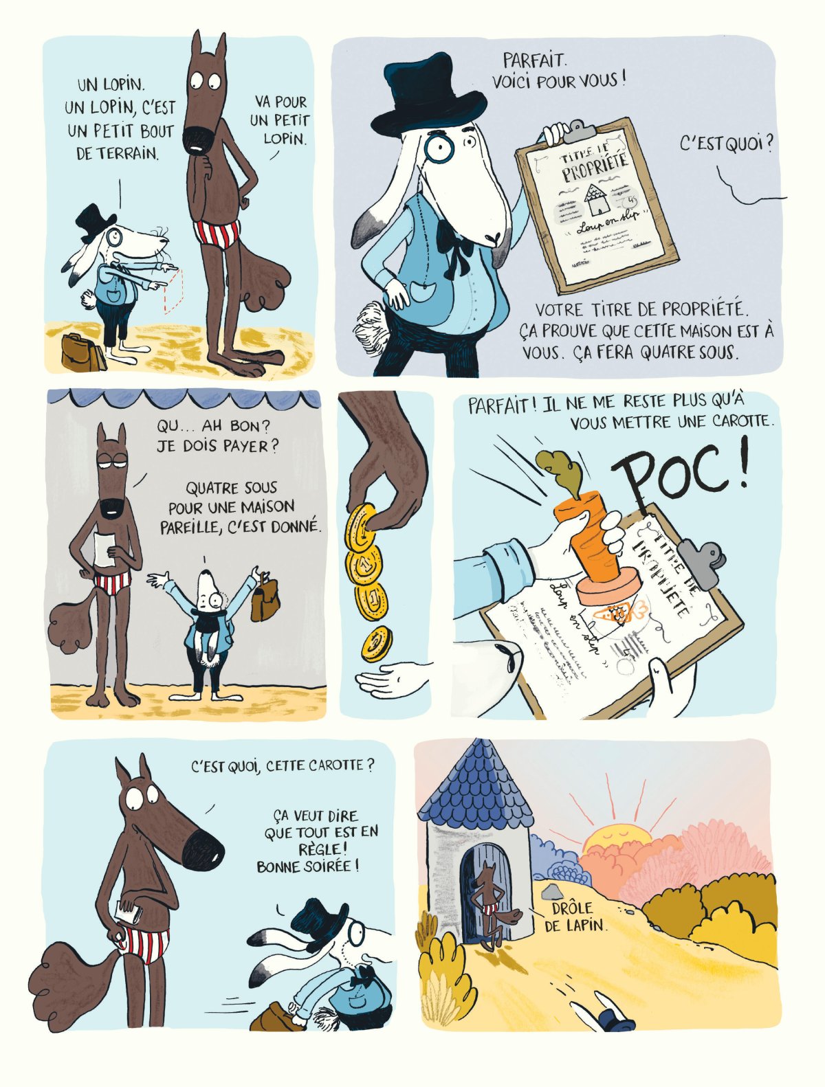 Lopins du lapin (Les) - Extrait 1