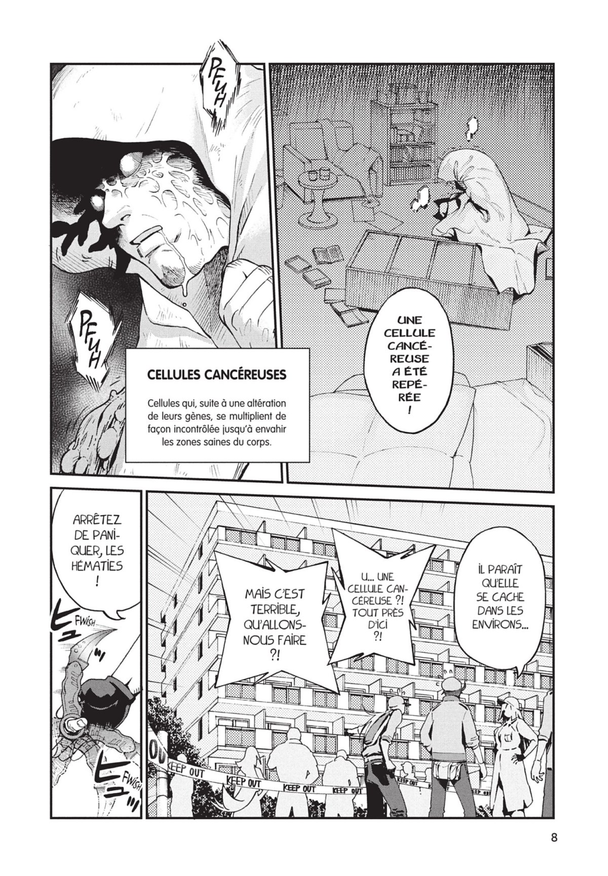 Brigades Immunitaires Black (Les) 7 - Extrait 1