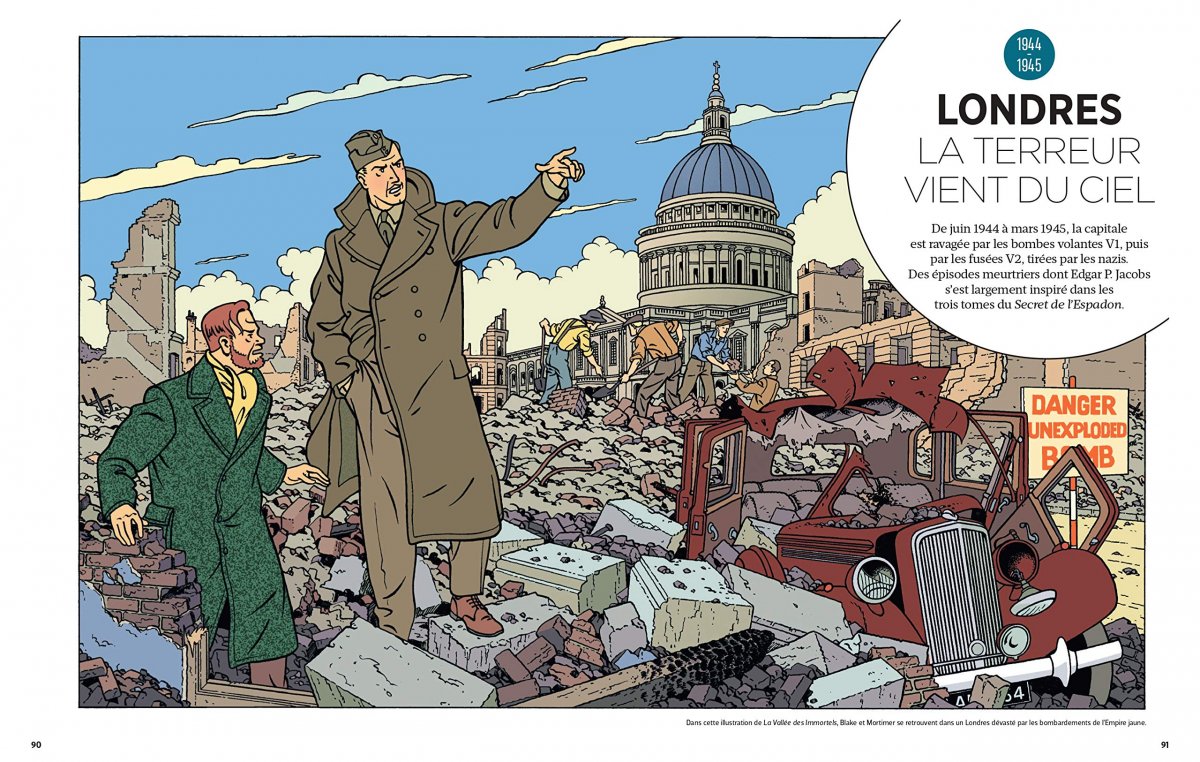 Blake et Mortimer - Deux aventuriers dans l'histoire - Extrait 1