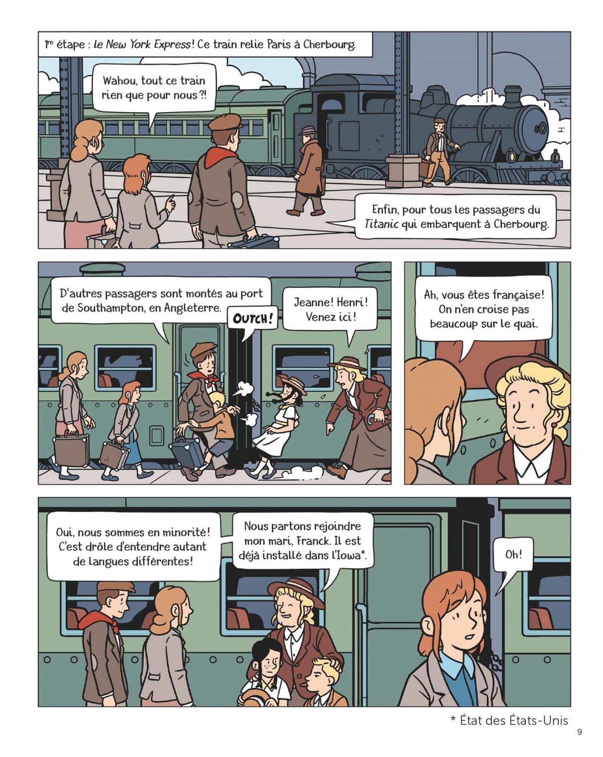 Titanic (Le) - Une enfant au coeur du naufrage - Extrait 1