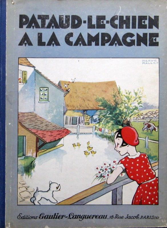 Pataud-le-chien à la campagne - Série Pataud par Raymond Petit et Hervé Mallet - Couverture