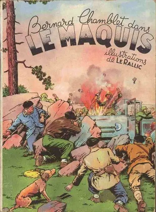 Bernard Chamblet dans le maquis