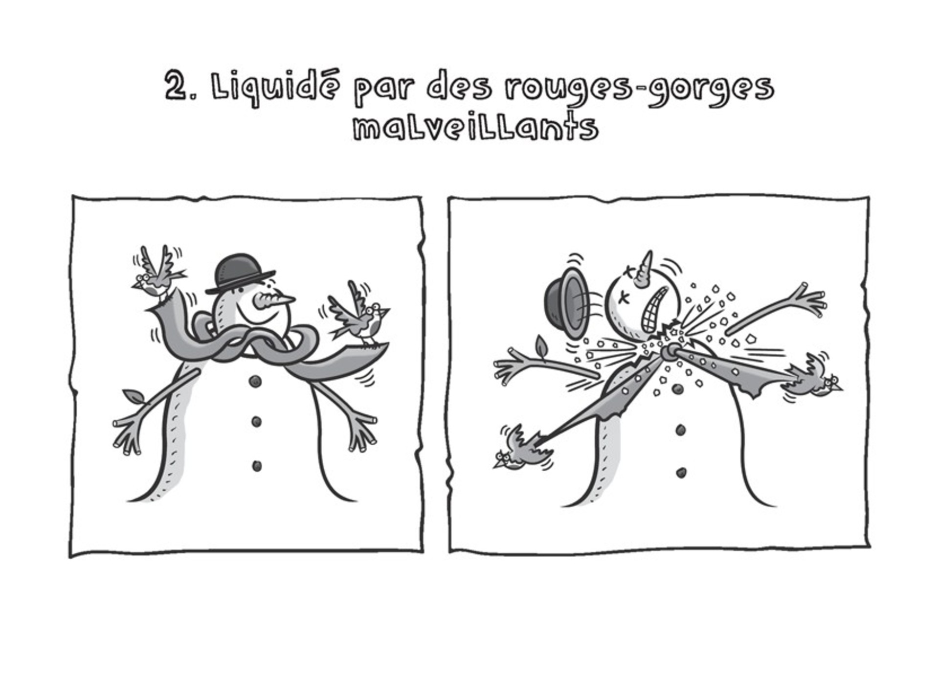 99 façons de liquider un bonhomme de neige - Extrait 1