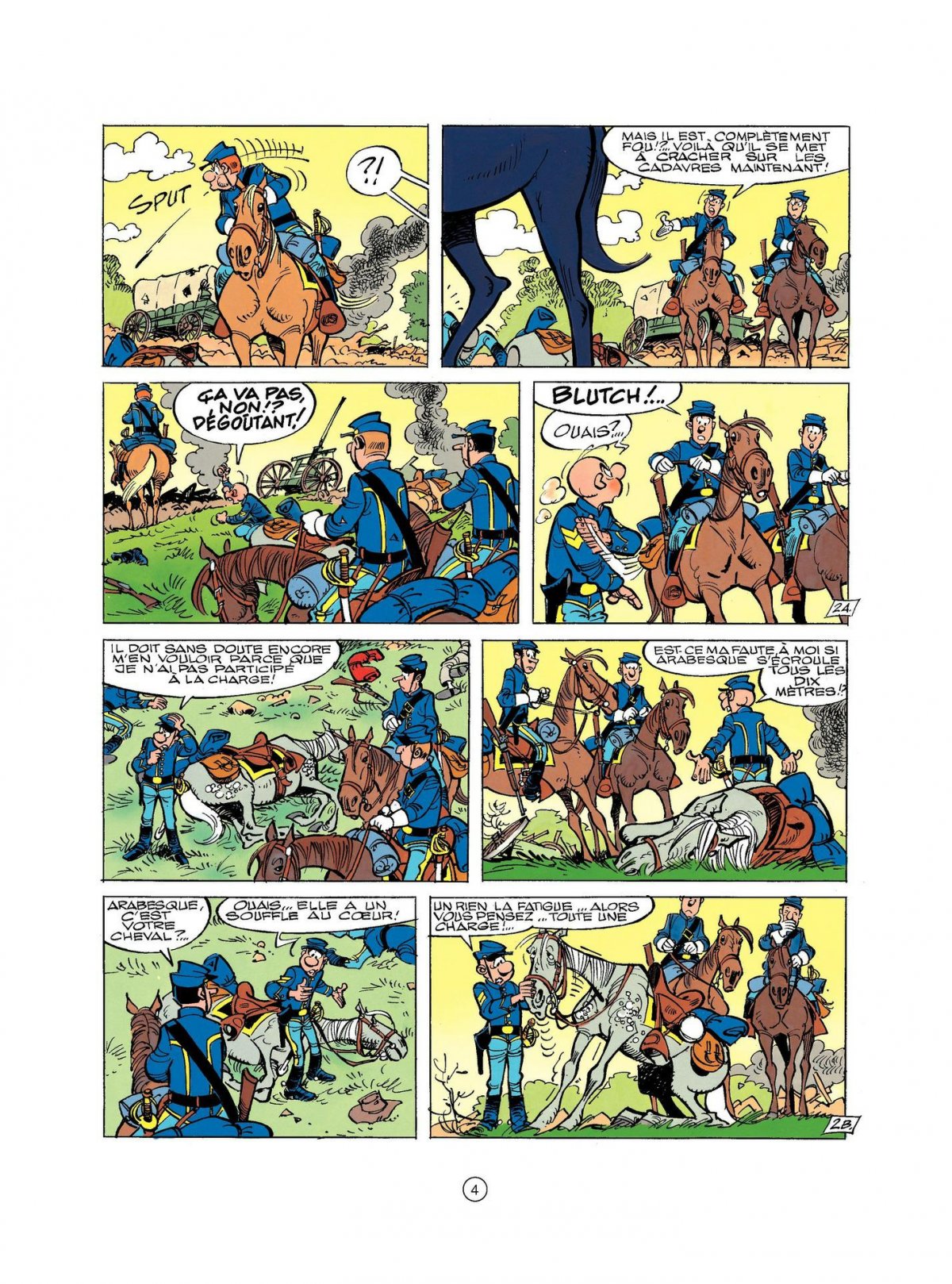 Bleus en folie (Les) - Extrait 1