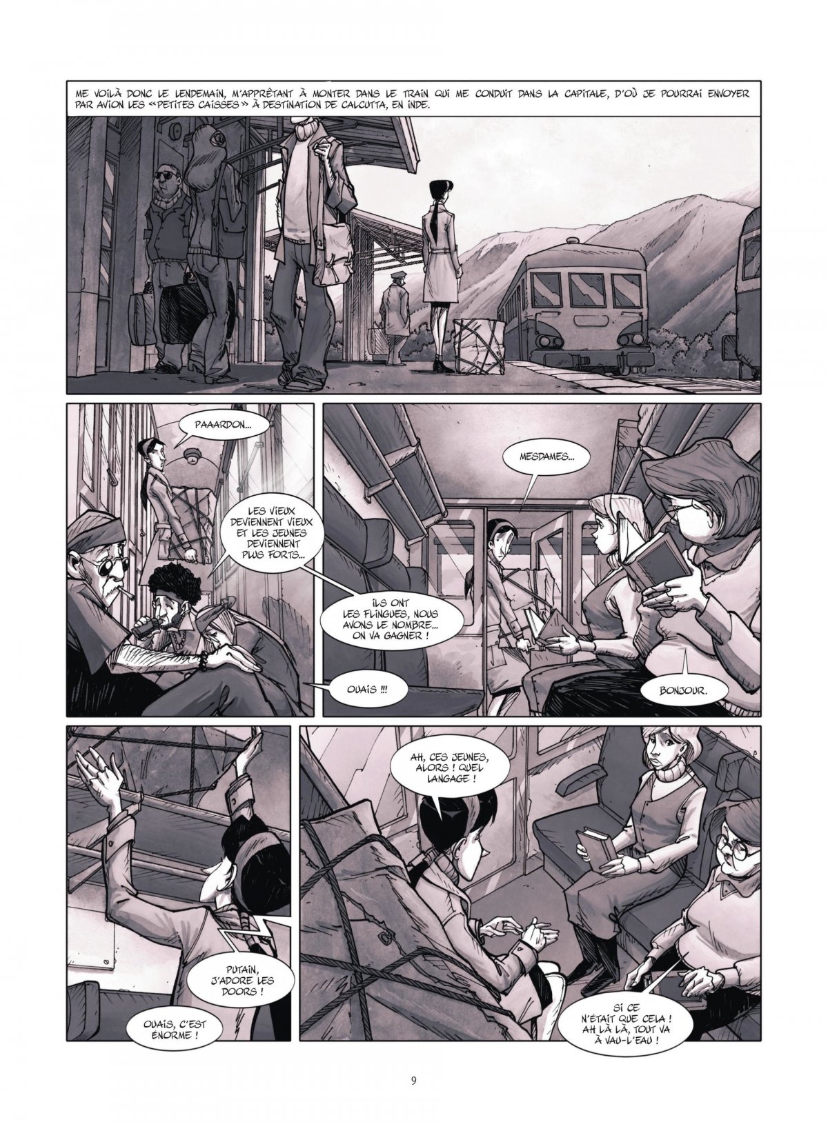 Vie avec Alexandra David-neel (Une) - Livre 3 - Extrait 1