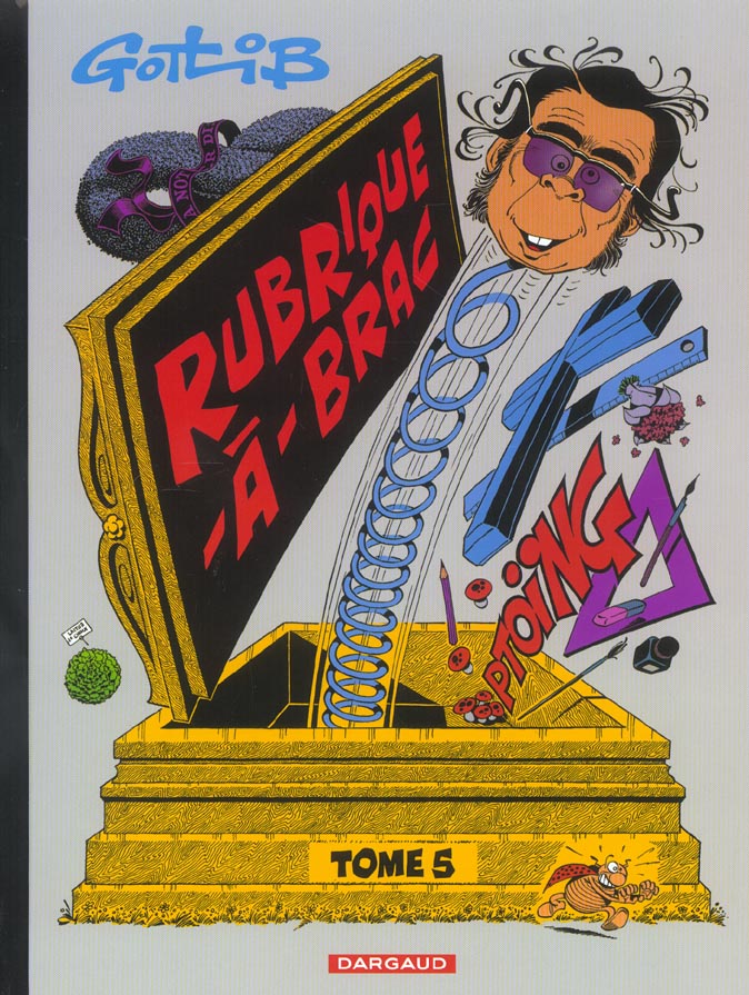 Rubrique-à-Brac 5 - Série Rubrique-à-Brac par Marcel Gotlib - Couverture
