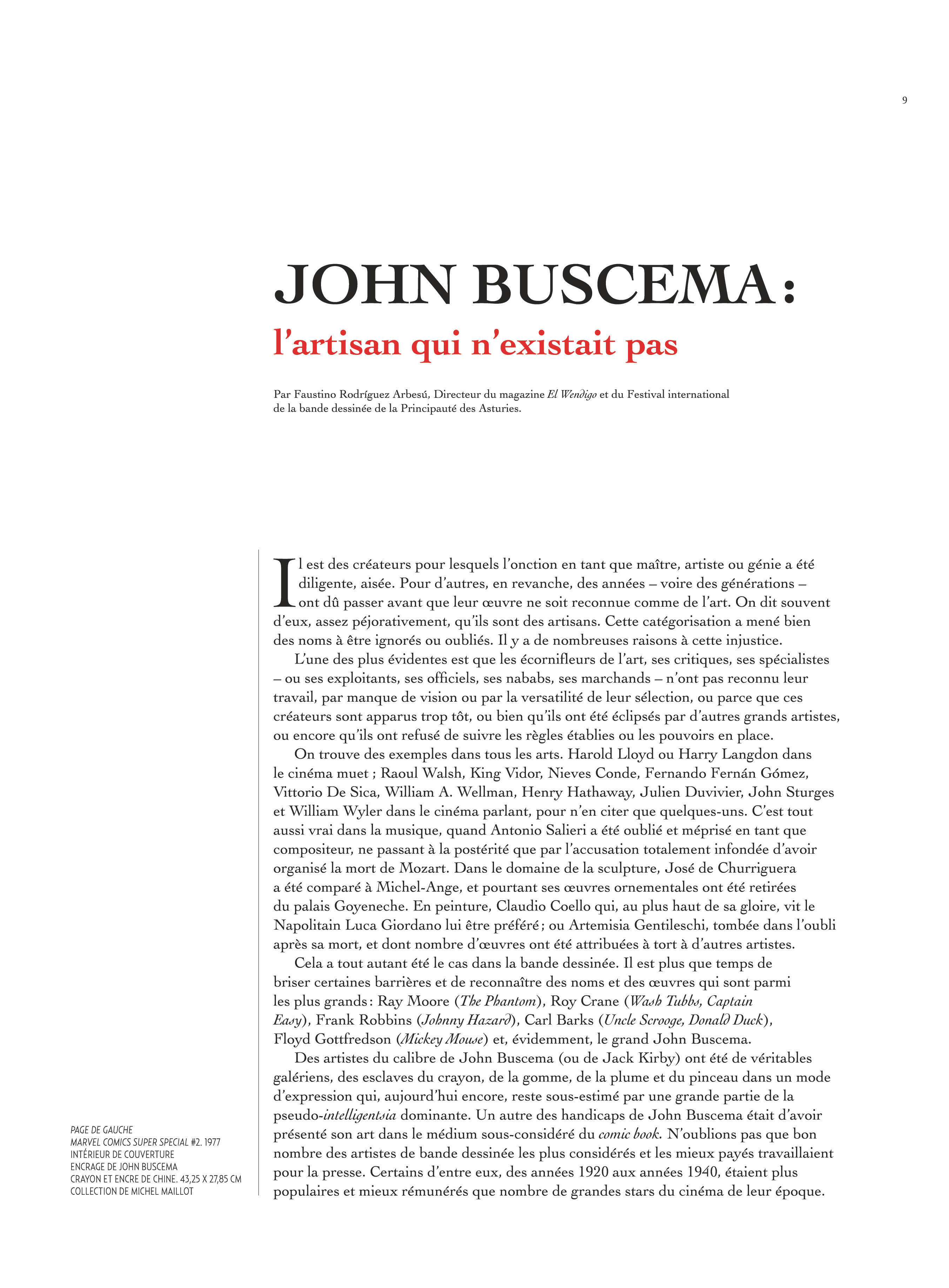 Big John Buscema - Extrait 1