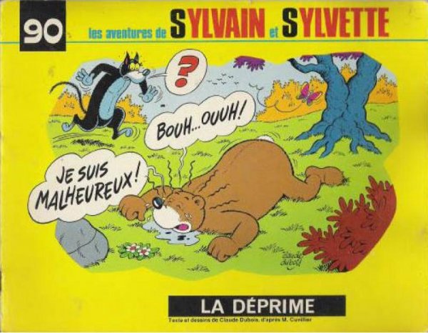 Déprime (La) - Série Sylvain et Sylvette par Claude Dubois - Couverture