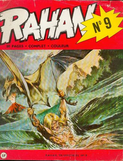Terre qui parle (La) / Pour sauver Alona - Série Rahan (Vaillant 1ère série) par Roger Lécureux et André Chéret - Couverture