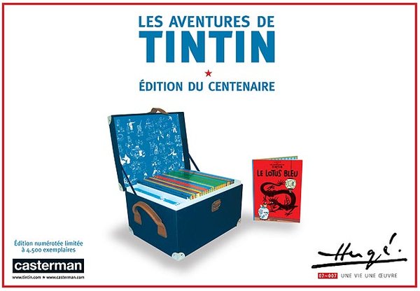 TINTIN, COFFRET MINI-ALBUMS NOIR ET BLANC - Intégrales et coffrets