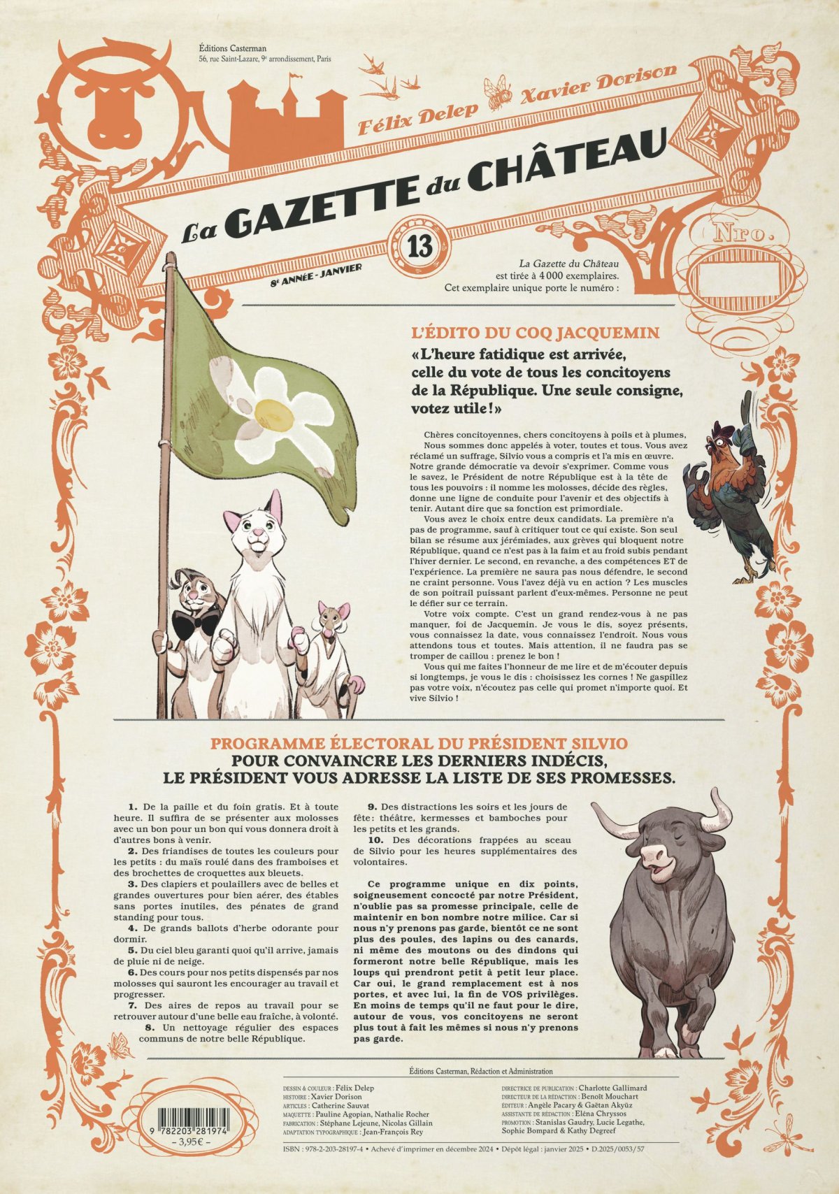 Château des animaux (Le) - Gazette 13