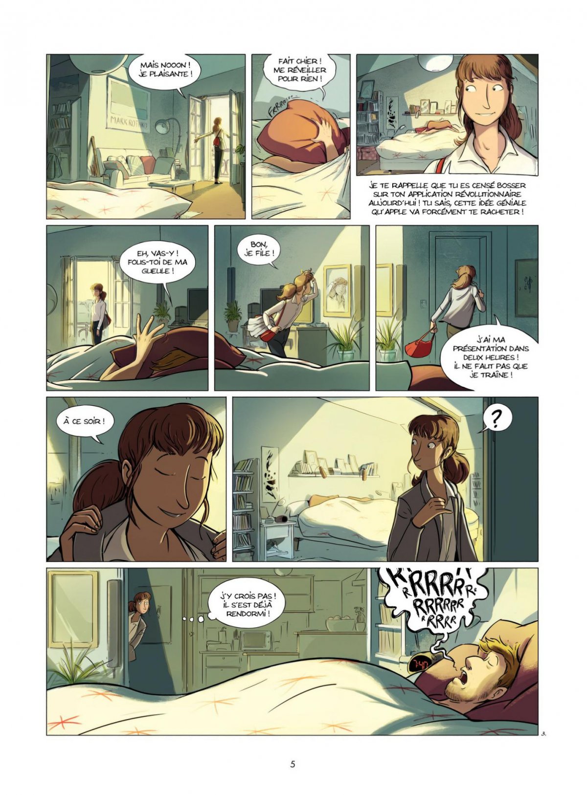 Jour où elle a pris son envol (Le) - Extrait 1