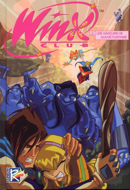 Garçons de Rouge Fontaine (Les) - Série Winx Club par Iginio Straffi - Couverture