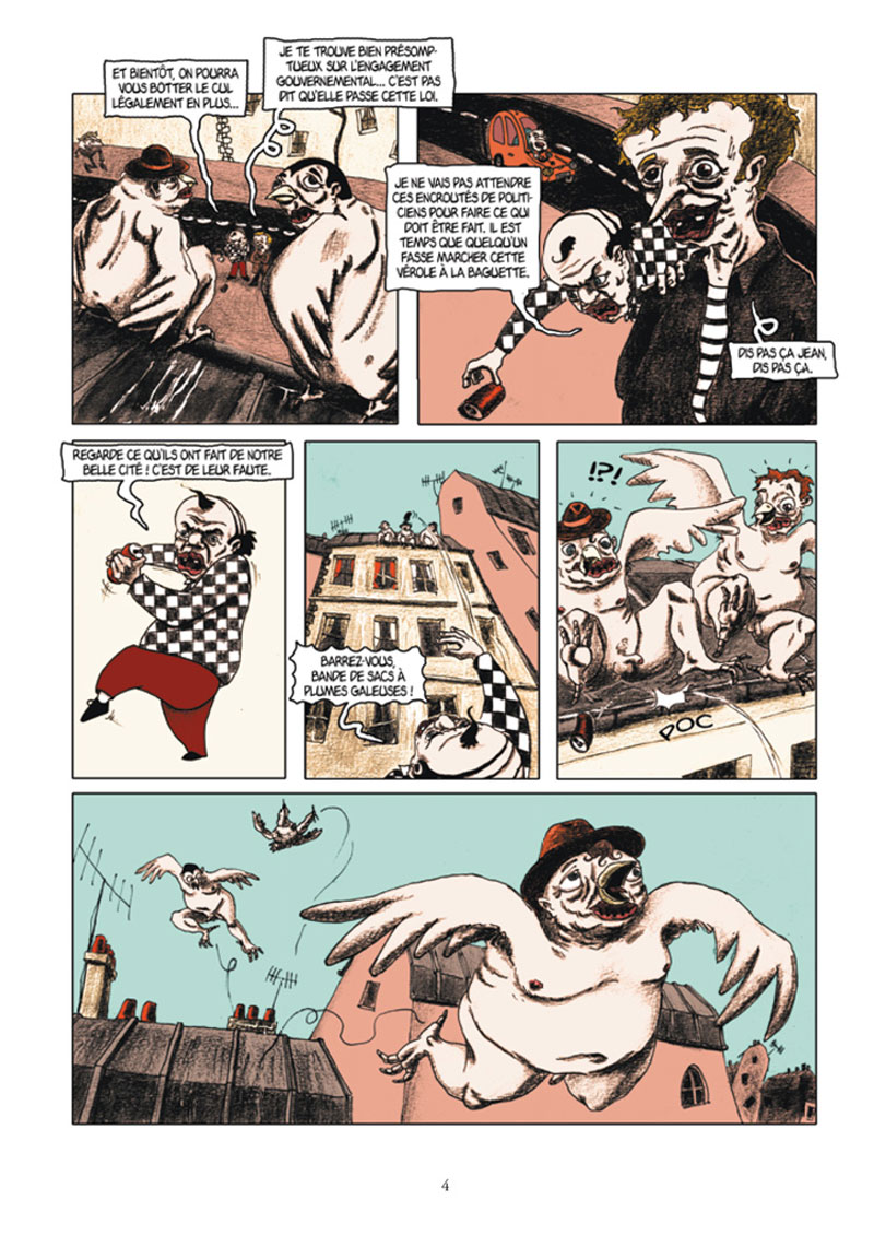 A bas les hommes-pigeons ! - Extrait 1