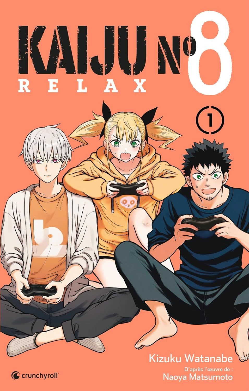 Kaiju n°8 Relax 1 - Série Kaiju n°8 Relax par Kizuku Watanabe - Couverture