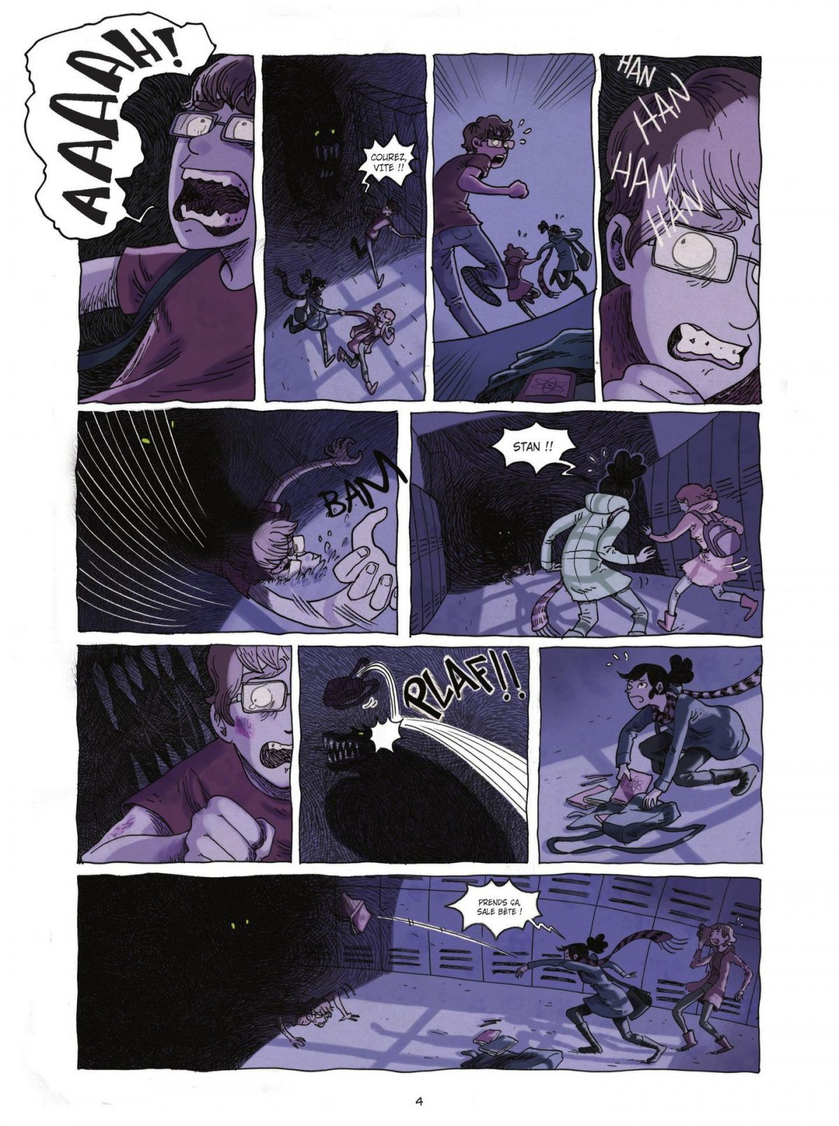 Bête au collège (Une) - Extrait 1