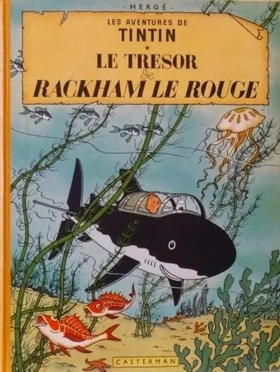 Trésor de Rackham le rouge (Le) - Série Tintin (Les aventures de)