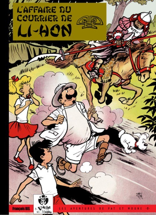 Affaire du courrier de Li-Hon (L') - Série Aventures de Pat et Moune (Les) par François Bel - Couverture