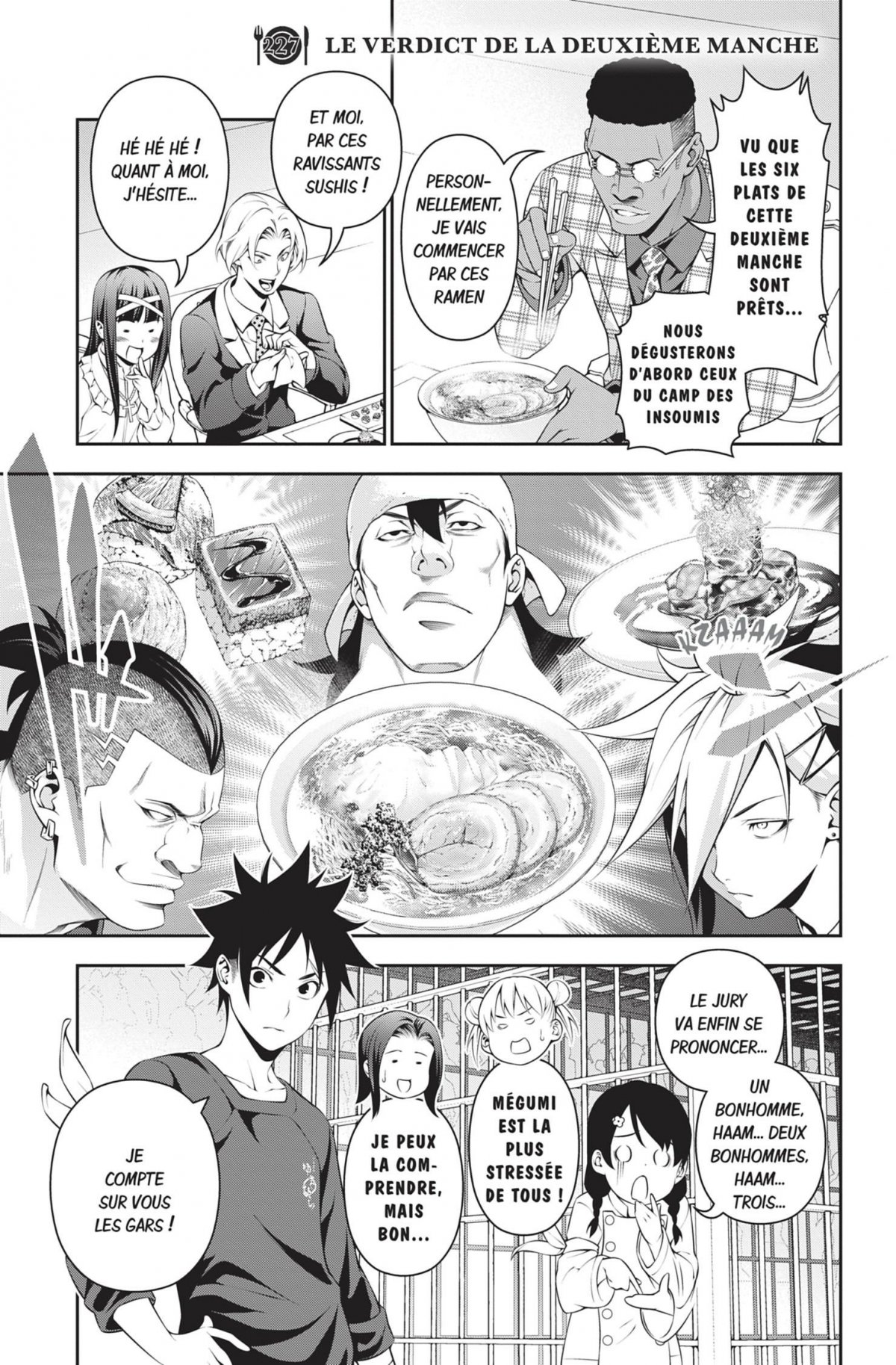 Food wars ! 27 - Extrait 1