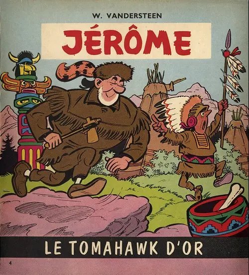 Tomahawk d'or (Le) - Série Jérôme