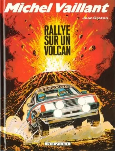 Rallye sur un volcan - Série Michel Vaillant - 9782010081552