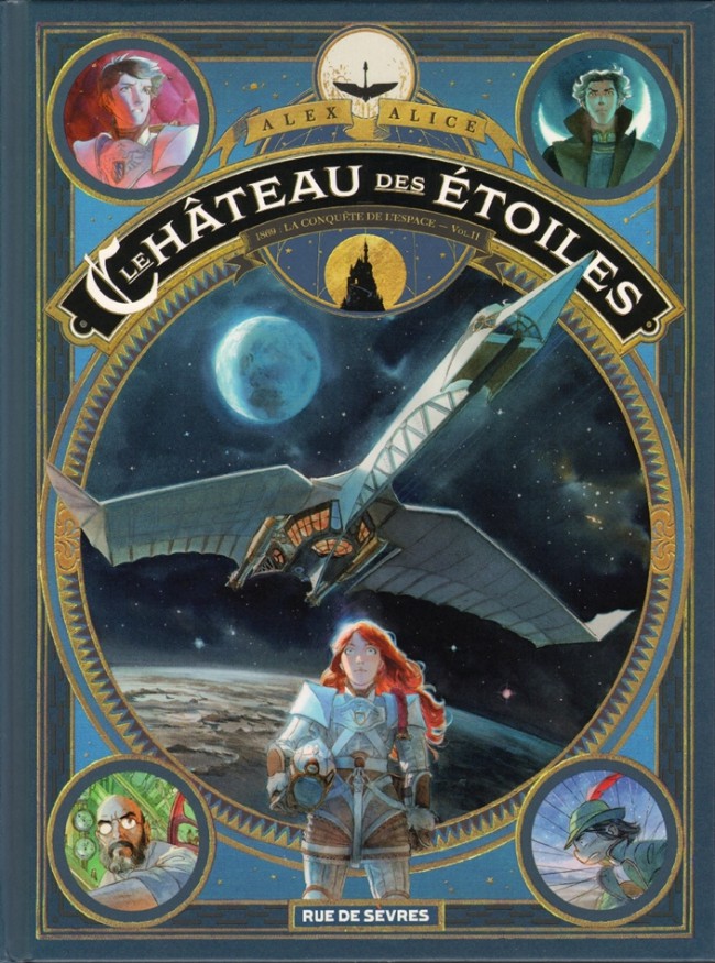 Conquête de l'espace (La) - Série Château des étoiles (Le) par Alex Alice - Couverture