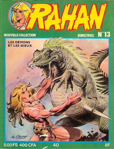 Mère des mères (La) / Le dieu bonheur / Les esprits de la nuit - Série Rahan (Nouvelle collection) par Roger Lécureux et André Chéret - Couverture