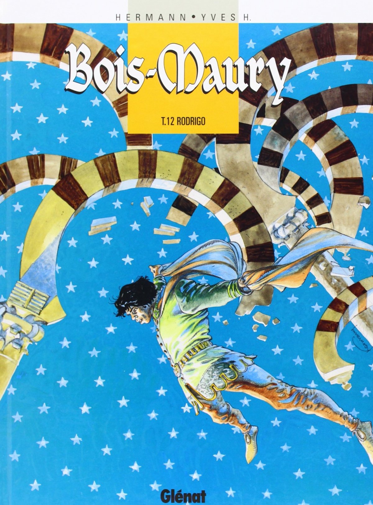 Rodrigo - Série Tours de Bois-Maury (Les) par Yves H. et Hermann - Couverture