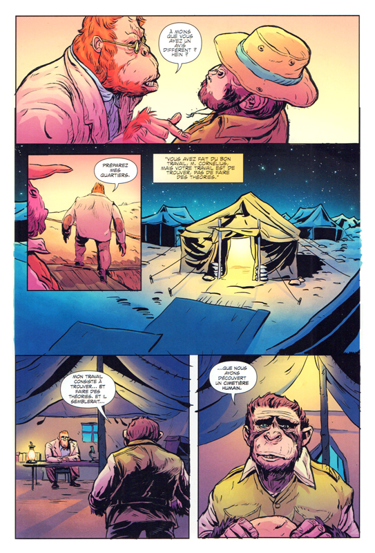 Planète des singes (La) - Le scénario abandonné - Extrait 1