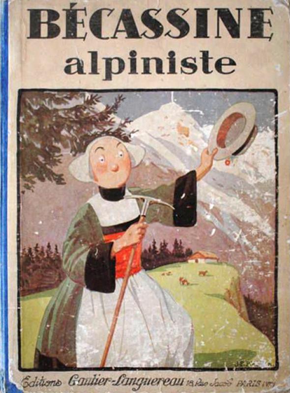 Bécassine alpiniste - Série Bécassine