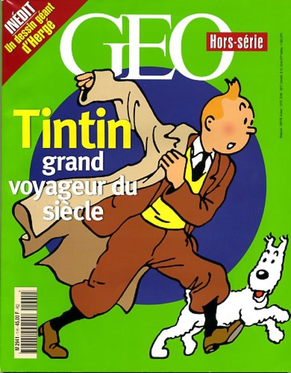 Tintin Voyageur - Coffret Tintin grand voyageur du siècle avec 2 figurines