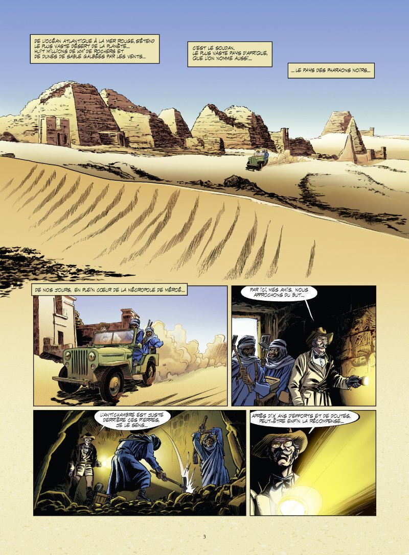 Héritier des pharaons (L') - Extrait 1