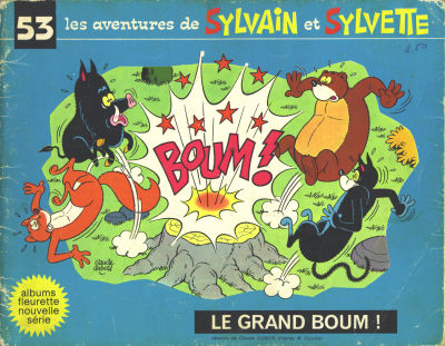 Grand boum ! (Le) - Série Sylvain et Sylvette par Claude Dubois - Couverture