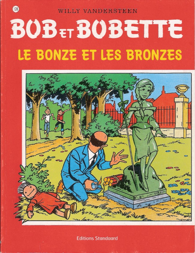 Bonze et les bronzés (Le) - Série Bob et Bobette par Willy Vandersteen - Couverture