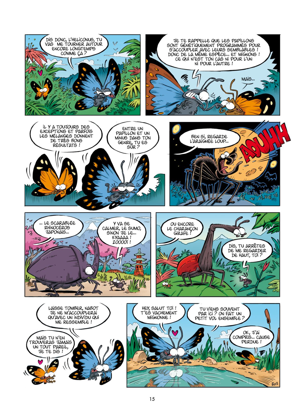 Insectes en BD (Les) 8 - Extrait 1