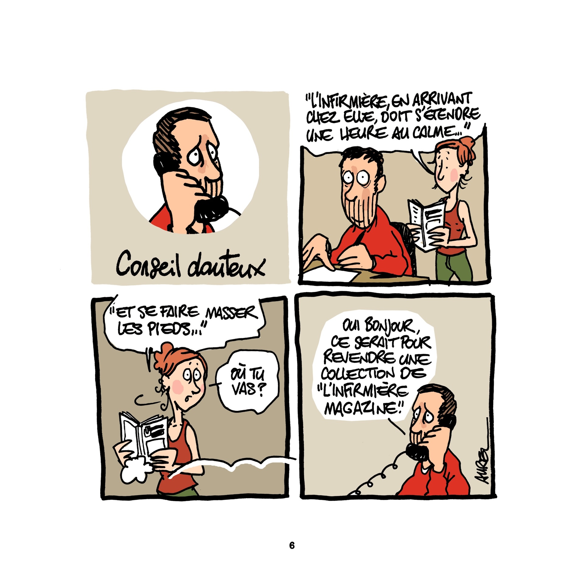 Mari de l'infirmière (Le) - Extrait 1