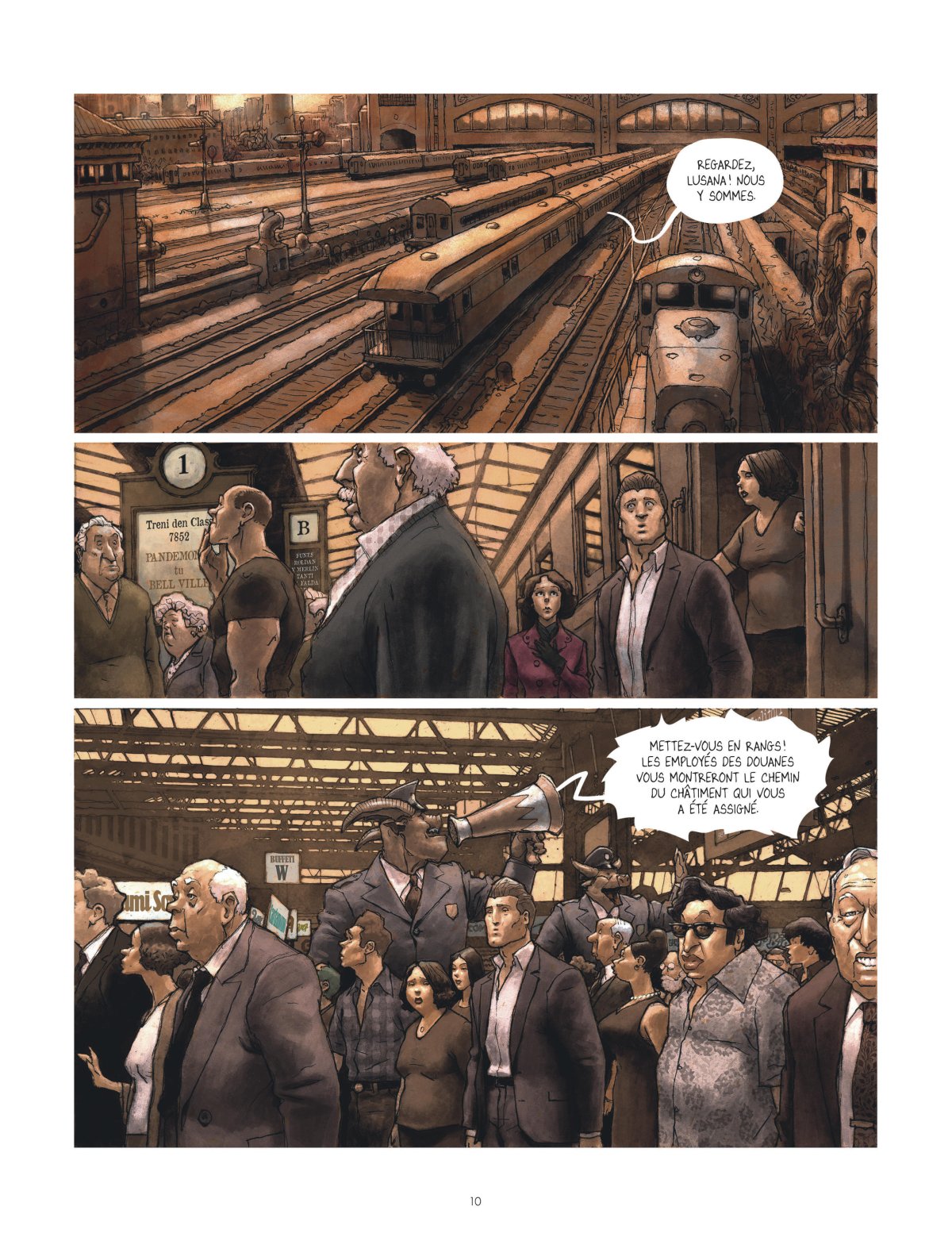 Bienvenue à Pandemonia - Extrait 1