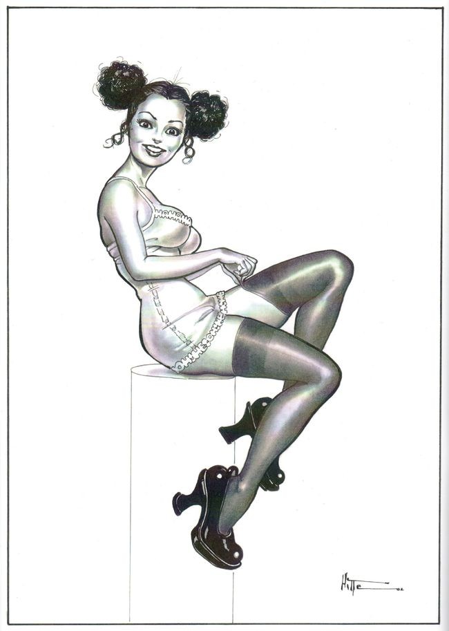 Pin-up et BD - Extrait 1