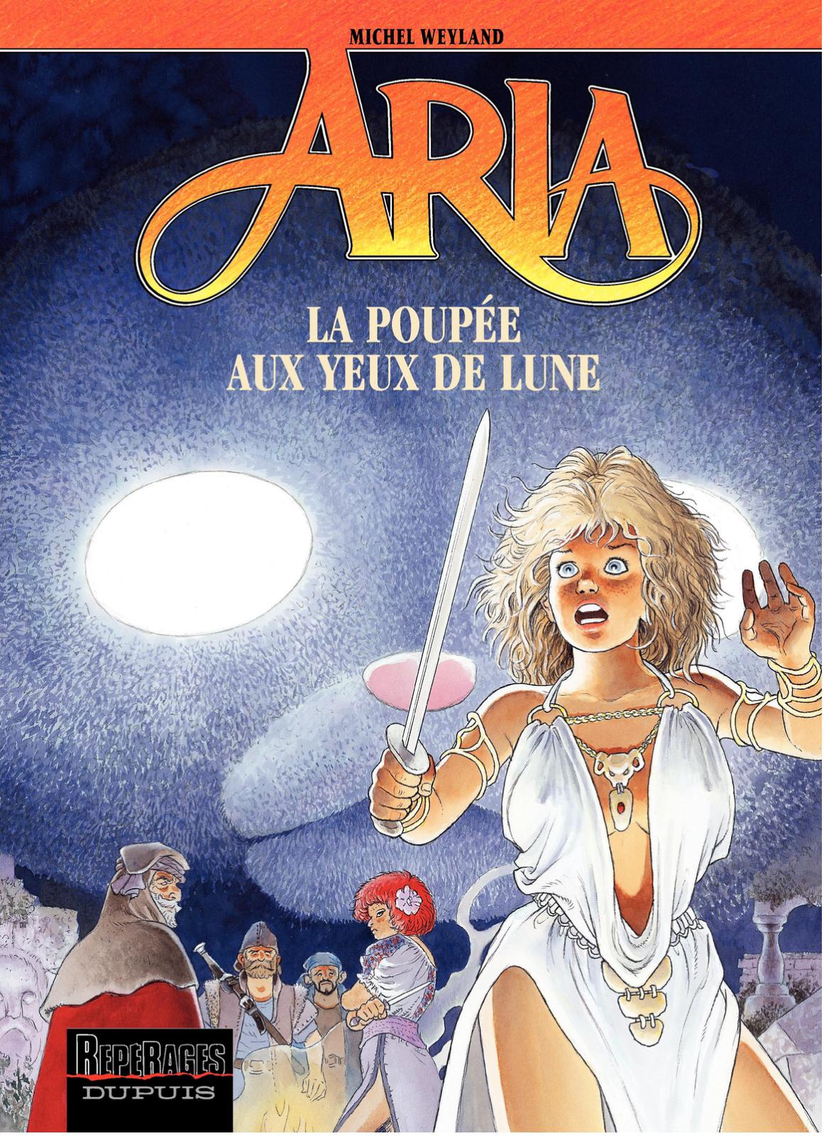 La poupée aux yeux de lune - Série Aria - 9782800139241