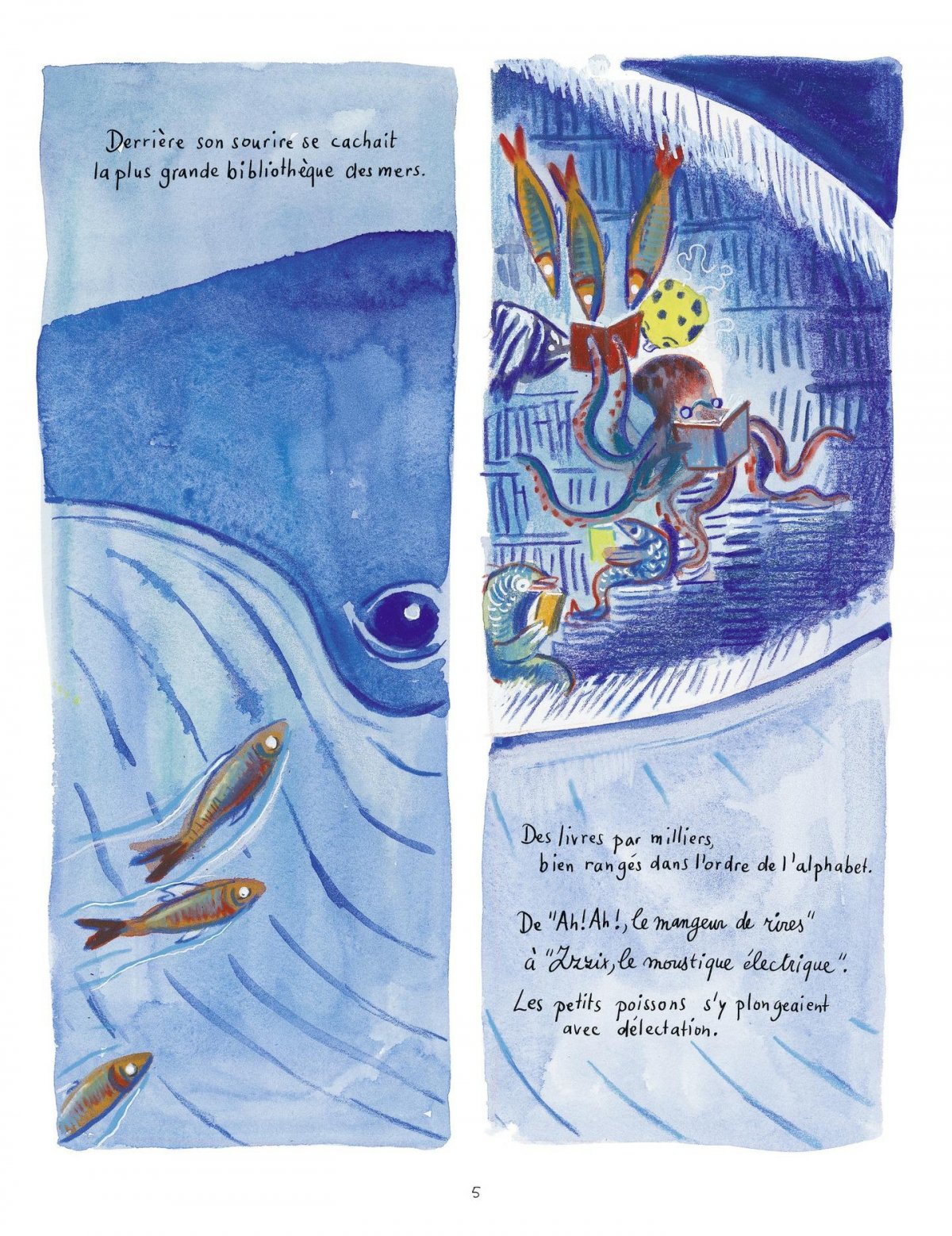 Baleine bibliothèque (La) - Extrait 1