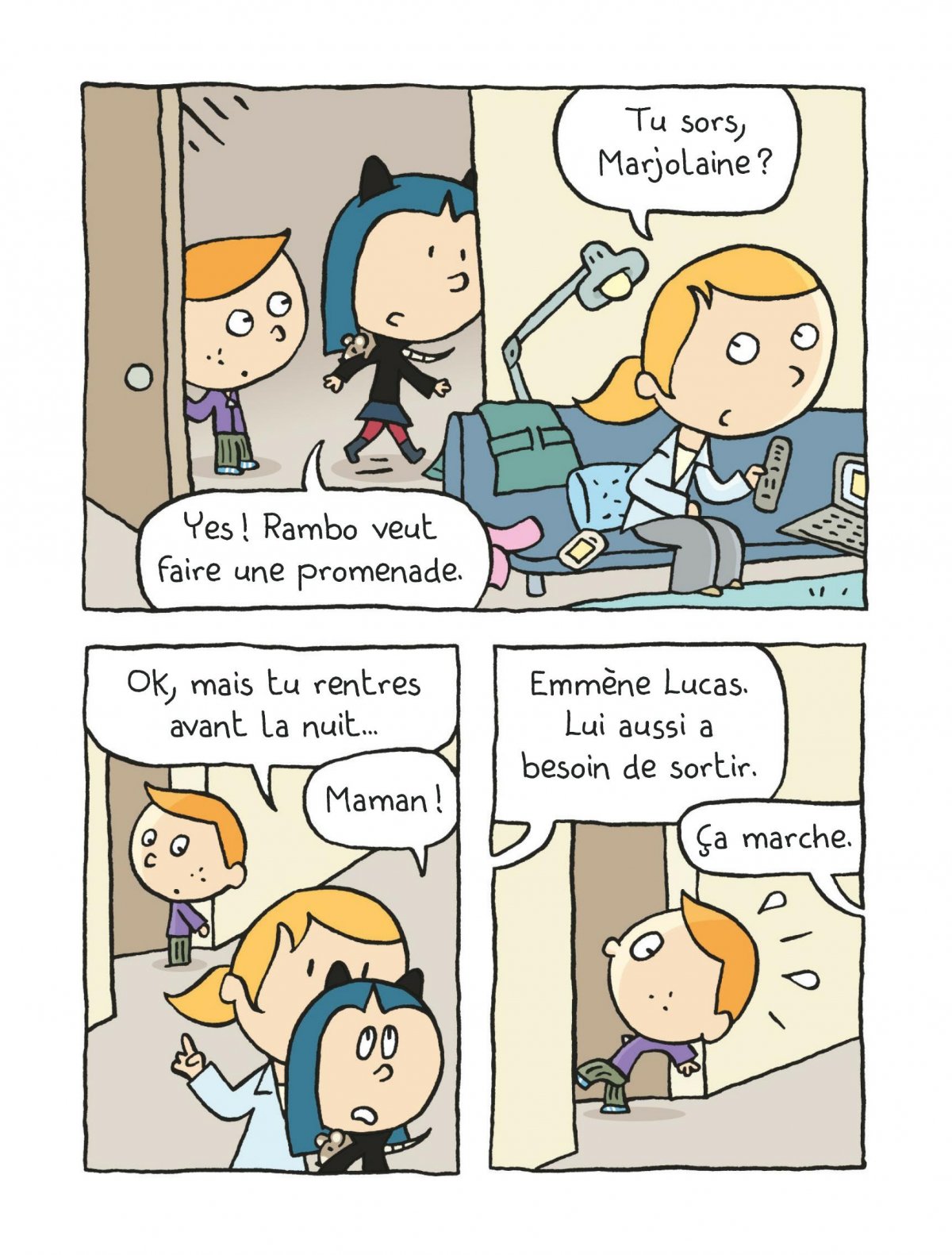 Lucas est choqué par des images - Extrait 1