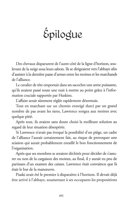 Spice & Wolf - Roman V - Extrait 1