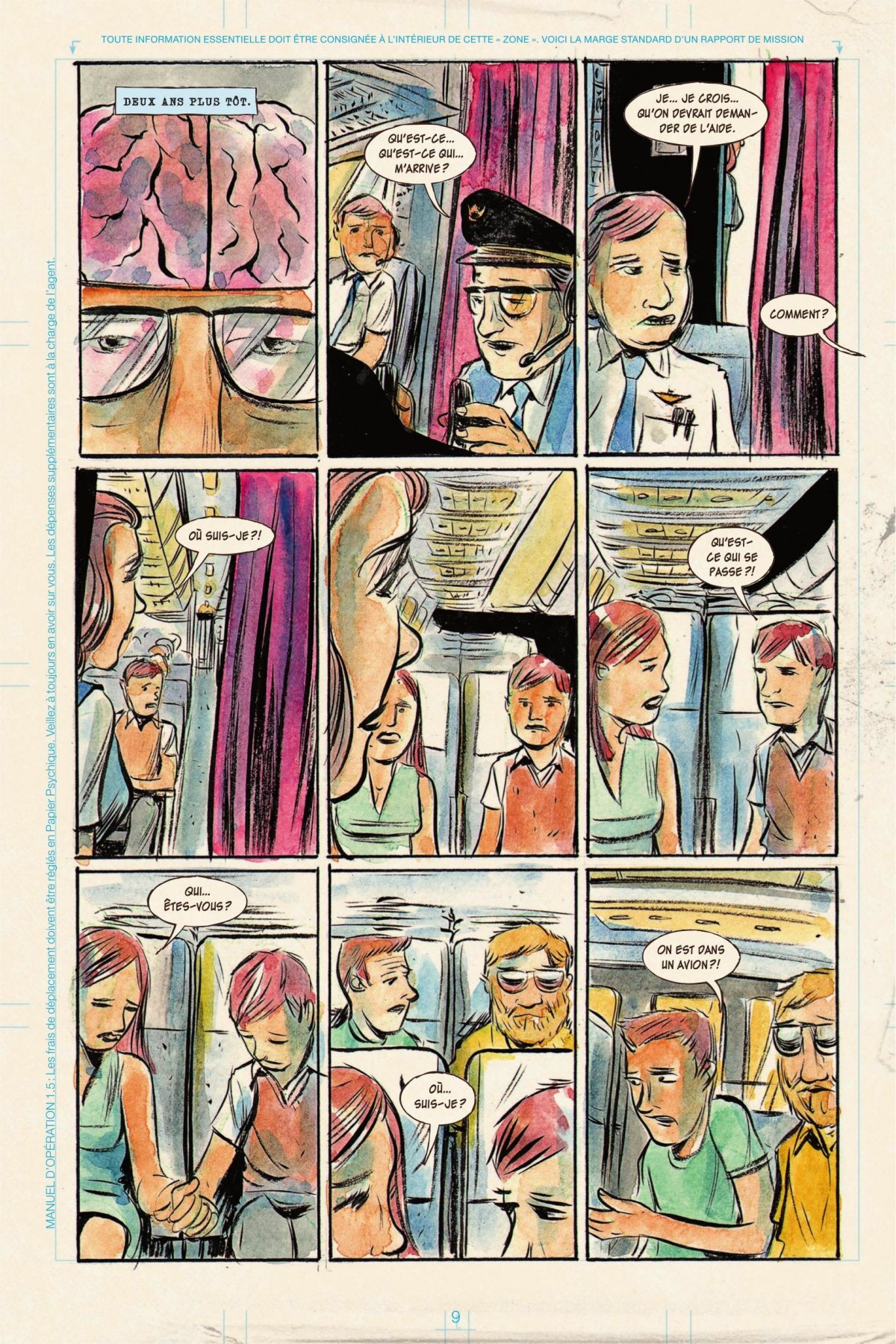 Rapport d'opérations 1/3 - Extrait 1